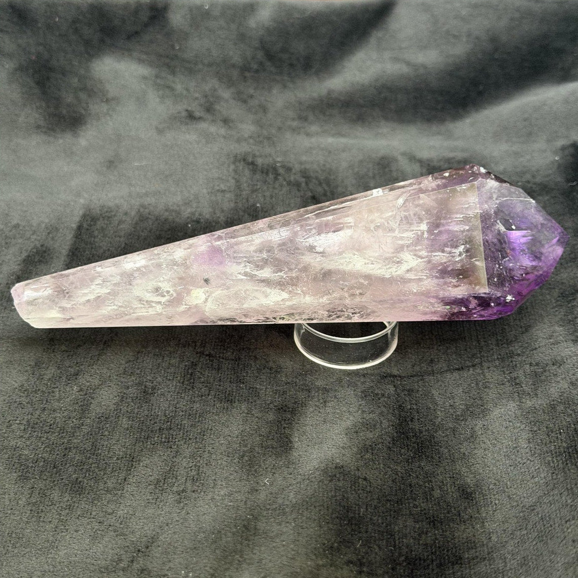 Amethyst Wand | 6.5" Amethyst Natural Crystal | Polished Point