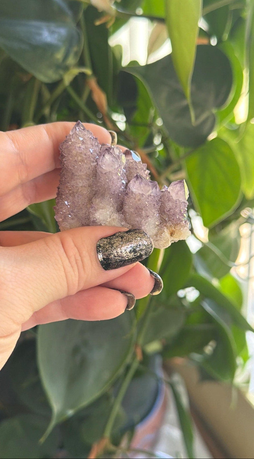 Spirit Quartz Druzy | 2" Lavender Faerie Quartz
