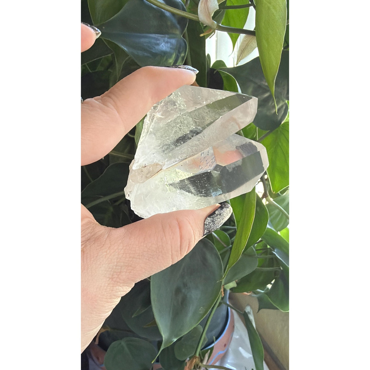 Clear Quartz Tantric Twin | "Soulmate" Crystal