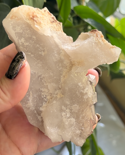 Elestial Candle Quartz | Natural Smokey Quartz | Quartz Cluster | Crystal Library