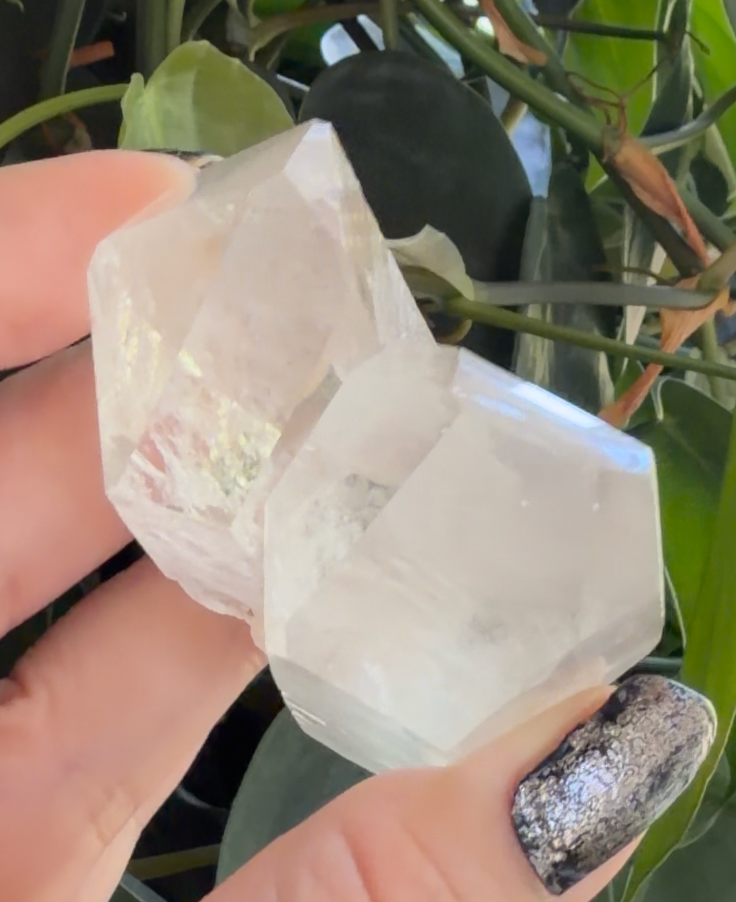 Clear Quartz Tantric Twin | "Soulmate" Crystal