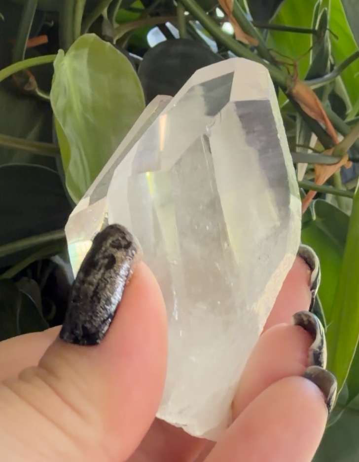 Clear Quartz Tantric Twin | "Soulmate" Crystal