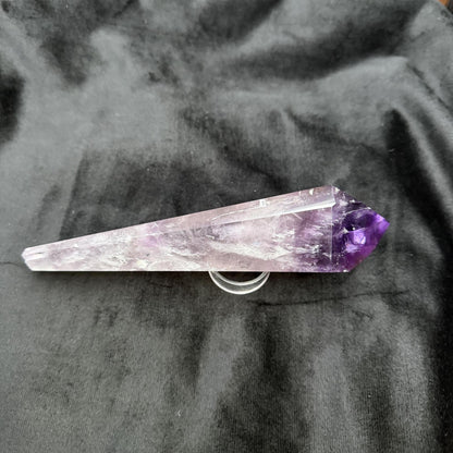 Amethyst Wand | 6.5" Amethyst Natural Crystal | Polished Point