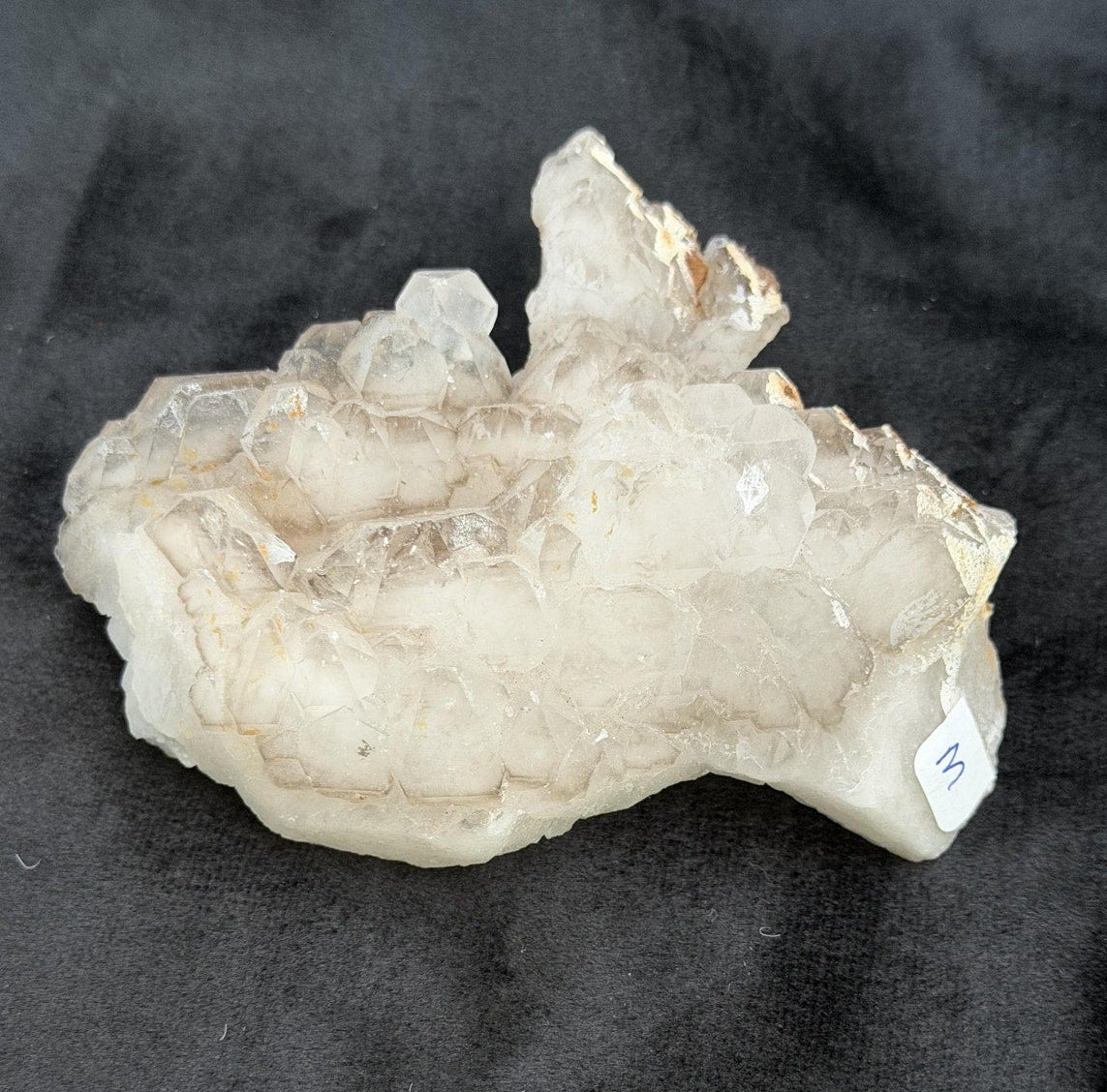 Elestial Candle Quartz | Natural Smokey Quartz | Quartz Cluster | Crystal Library