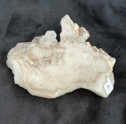 Elestial Candle Quartz | Natural Smokey Quartz | Quartz Cluster | Crystal Library