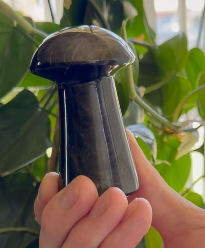 Gold Sheen Obsidian | 3.5" Mushroom Crystal