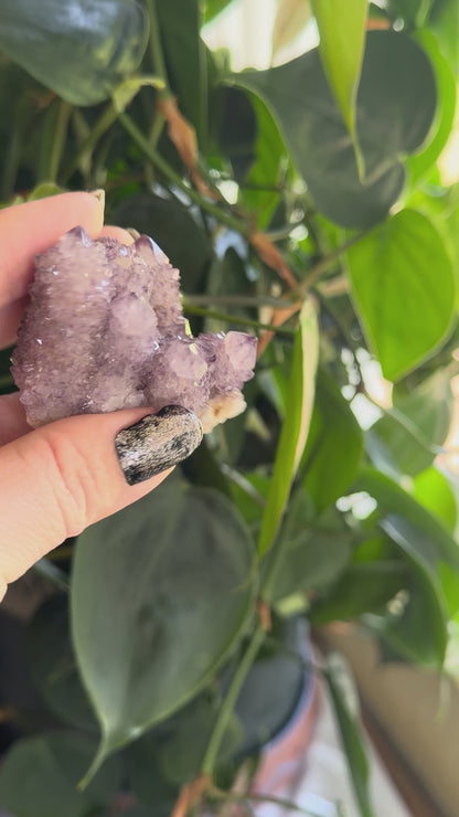 Spirit Quartz Druzy | 2" Lavender Faerie Quartz