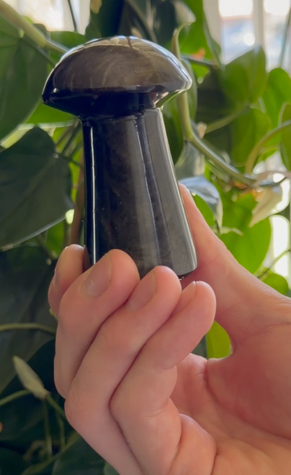 Gold Sheen Obsidian | 3.5" Mushroom Crystal